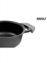 Risolì, 2 Presine in silicone per casseruole e tegami BlackPlus grigio scuro